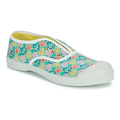 Bensimon TENNIS ELLY LIBERTY girls's Children's Shoes (Trainers) in Multicolour