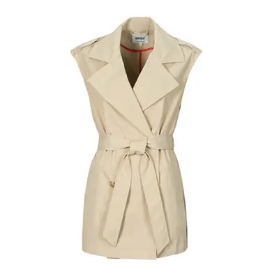 Only ONLORCHID women's Trench Coat in Beige