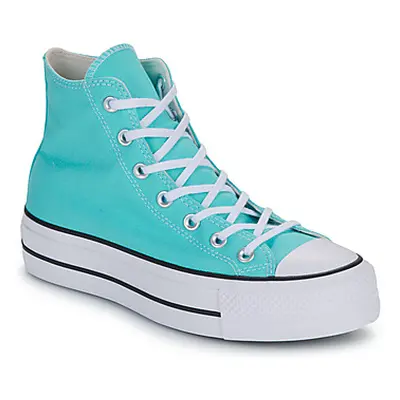 Converse CHUCK TAYLOR ALL STAR LIFT women's Shoes (High-top Trainers) in Blue