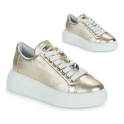 Meline LO100-ACC-P9608 women's Shoes (Trainers) in Gold