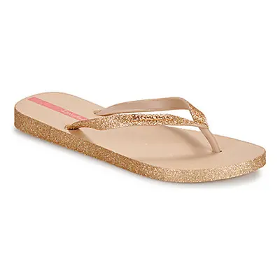 Ipanema MAXI GLOW FEM women's Flip flops / Sandals (Shoes) in Beige