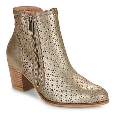 Karston GLORIE women's Low Ankle Boots in Gold