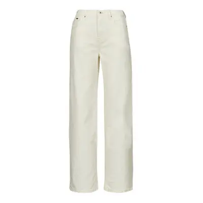 Pepe jeans WIDE LEG JEANS UHW women's Flare / wide jeans in Beige