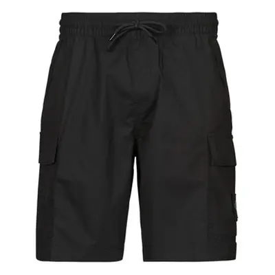 Calvin Klein Jeans WASHED CARGO SHORT men's Shorts in Black