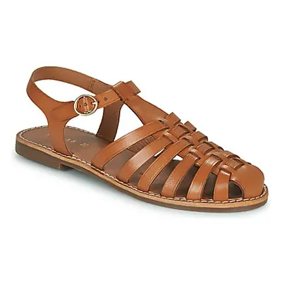 Jonak WOLF women's Sandals in Brown