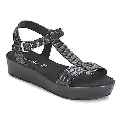 Tamaris BENO women's Sandals in Black