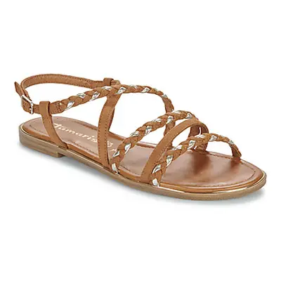 Tamaris 28101-305 women's Sandals in Brown