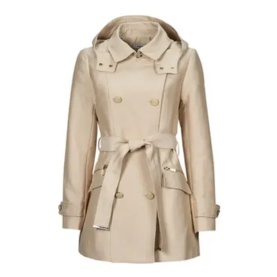 Morgan GLADIA women's Trench Coat in Beige