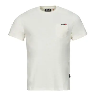 Schott TS KEA 1 men's T shirt in White