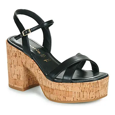 Tamaris 28054-001 women's Sandals in Black