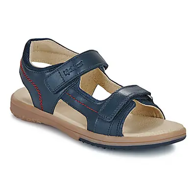 Kickers PLATINO boys's Children's Sandals in Marine