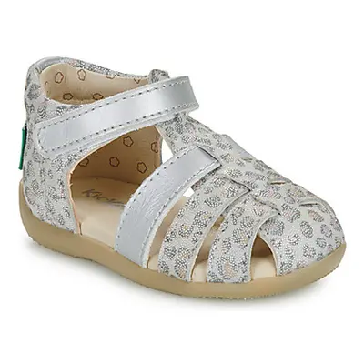 Kickers BIGFLO-2 girls's Children's Sandals in Beige