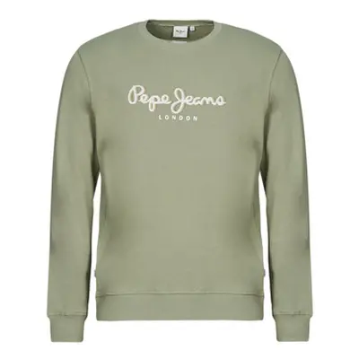 Pepe jeans SAUL CREW men's Sweatshirt in Kaki