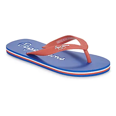 Pepe jeans BAY BEACH BASIC B boys's Children's Flip flops / Sandals in Blue