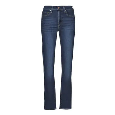 Levis 724 HIGH RISE STRAIGHT women's Jeans in Blue