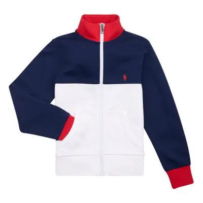 Polo Ralph Lauren FZ TRACK JKT-KNIT SHIRTS-SWEATSHIRT boys's Children's Tracksuit jacket in Mult