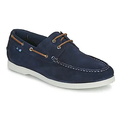 Jack & Jones JFWGOLDERS SUEDE BOAT SHOE men's Boat Shoes in Marine