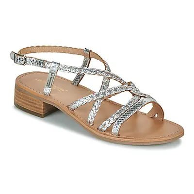 Les Tropéziennes par M Belarbi HOTRESSA women's Sandals in Silver