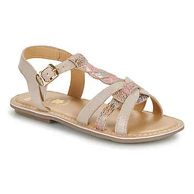 Minibel ILLET girls's Children's Sandals in Gold