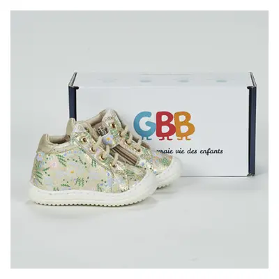 GBB FLEXOO BABY boys's Children's Shoes (High-top Trainers) in Gold