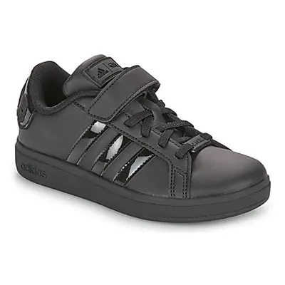 Adidas STAR WARS Grand Court 2.0 EL C boys's Children's Shoes (Trainers) in Black