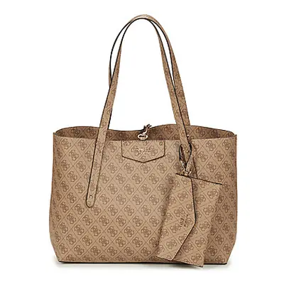 Guess ECO BRENTON women's Shopper bag in Brown