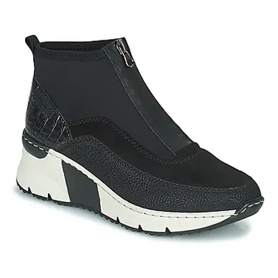 Rieker MOLINDRA women's Low Ankle Boots in Black