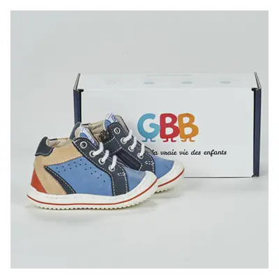 GBB FLEXOO DUNK boys's Children's Shoes (High-top Trainers) in Blue