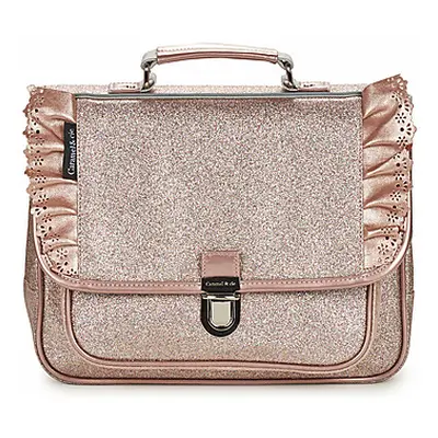 CARAMEL & CIE CARTABLE AILE 32 CM girls's Briefcase in Pink