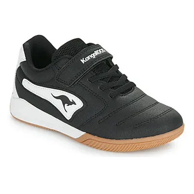 Kangaroos K5-Drib EV girls's Children's Indoor Sports Trainers (Shoes) in Black