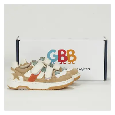 GBB LURON boys's Children's Shoes (Trainers) in Beige