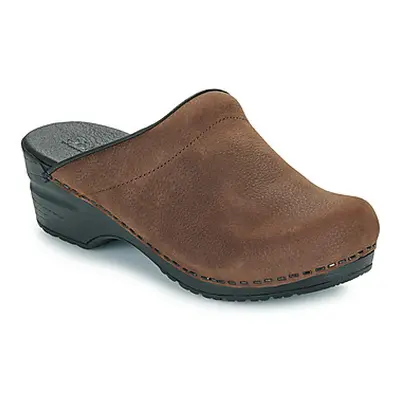 Sanita SONJA OPEN women's Clogs (Shoes) in Brown