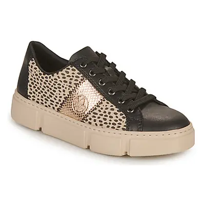 Rieker BALISA women's Shoes (Trainers) in Black