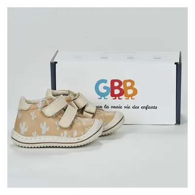 GBB FLEXOO TOPETTE boys's Children's Shoes (High-top Trainers) in Beige