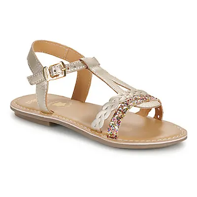 Minibel FRESSIA girls's Children's Sandals in Gold