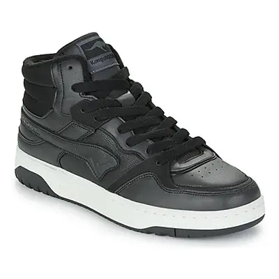 Kangaroos K-Draft Tony Mid men's Shoes (High-top Trainers) in Black