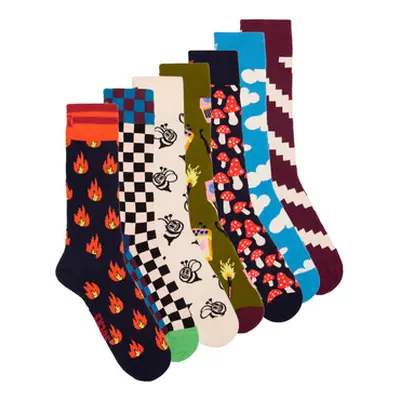 Happy socks WILD WEEK SOCKS X7 women's High socks in Multicolour