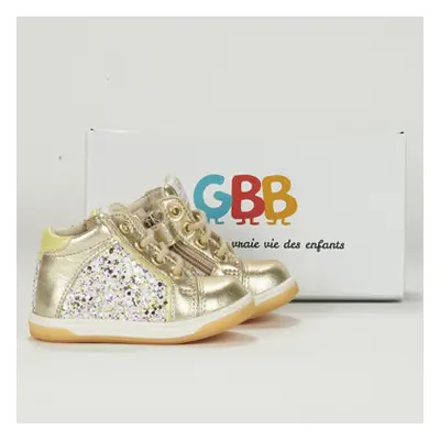 GBB ESSIA girls's Children's Shoes (High-top Trainers) in Gold