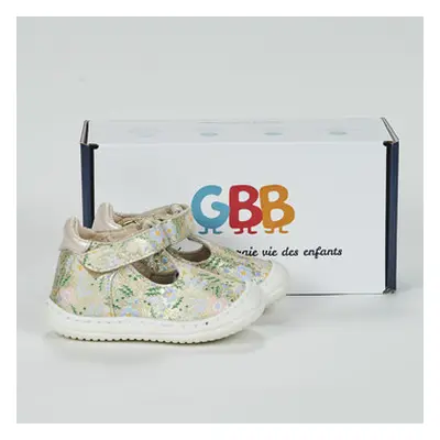 GBB FLEXOO MIMI boys's Children's Shoes (High-top Trainers) in Gold