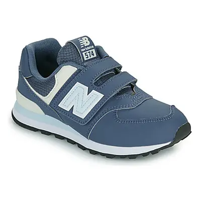 New Balance 574 boys's Children's Shoes (Trainers) in Blue