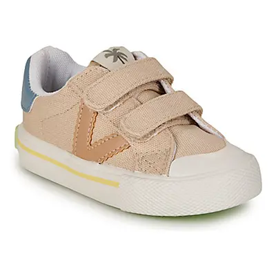 Victoria TRIBU girls's Children's Shoes (Trainers) in Beige