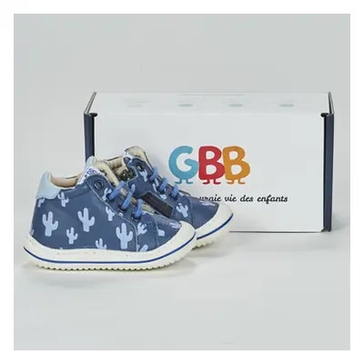 GBB FLEXOO BABY girls's Children's Shoes (High-top Trainers) in Blue