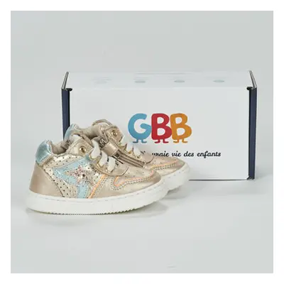 GBB LAMANE girls's Children's Shoes (High-top Trainers) in Gold