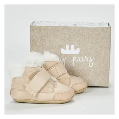 Easy Peasy MY IFOU girls's Children's Shoes (High-top Trainers) in Beige