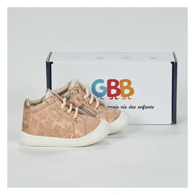 GBB LANINOU boys's Children's Shoes (High-top Trainers) in Gold