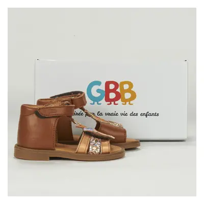 GBB KIRA girls's Children's Sandals in Brown