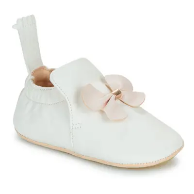 Easy Peasy MY BLUBLU PAPILLON VOLANT girls's Children's Slippers in White