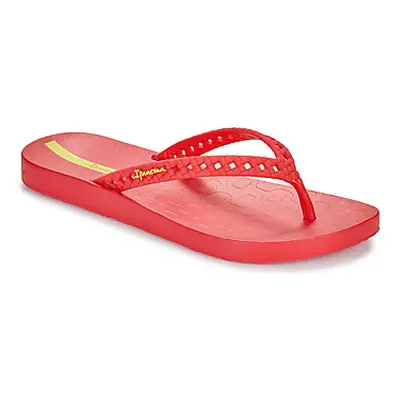 Ipanema BOHEMIA FEM women's Flip flops / Sandals (Shoes) in Red