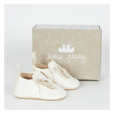 Easy Peasy MY BLUBLU PAPILLON girls's Children's Slippers in White