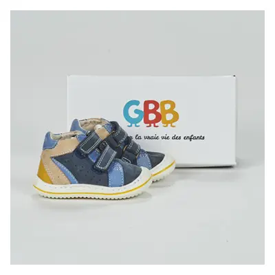 GBB FLEXOO SCRATCH boys's Children's Shoes (High-top Trainers) in Blue